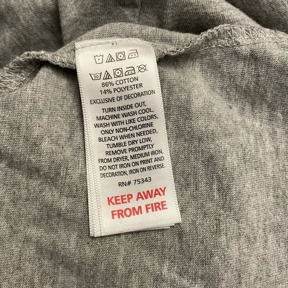 Tommy Bahama Gray Giving is Cool T-Shirt Size 10/12​​ - Picture 4 of 8